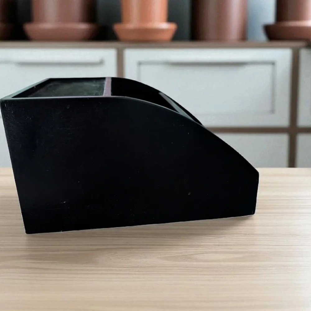 Compact Charging Station Black Wooden (EUC)